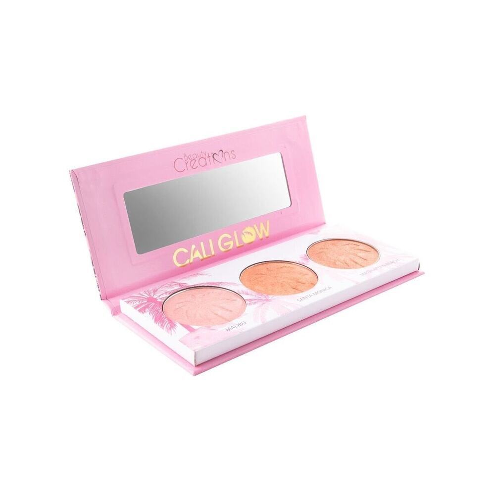 Beauty Creations Cali Glow Highlighter Palette Pink Gold Bronze Shades Brand New